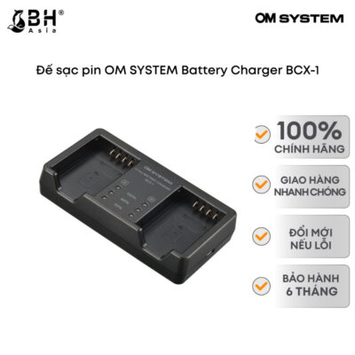 Đế sạc pin OM SYSTEM Battery Charger BCX-1