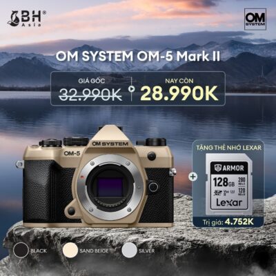 Máy ảnh OM SYSTEM OM-5 Mark II