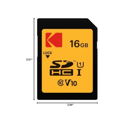 Thẻ nhớ Kodak SDHC UHS-I U1 V10 Tốc Độ Đọc 85MB/s Dành Cho Video Full HD Chính Hãng