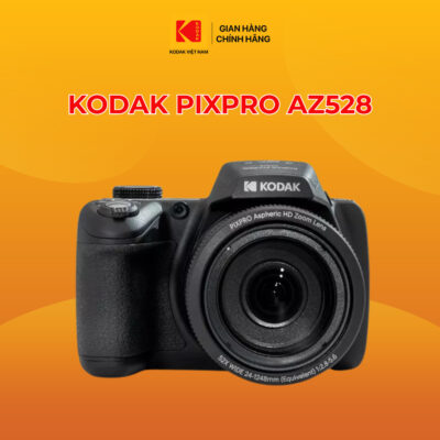 Máy Ảnh Compact KODAK PIXPRO AZ528 Digital Camera with 52x Optical Zoom, Khẩu Độ 2.8f