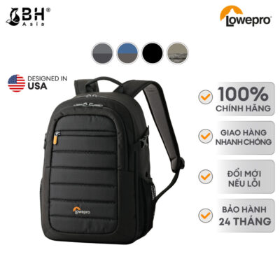 Balo Máy Ảnh Lowepro Tahoe BP150 - Chứa DSLR & 2 Ống Kính, Flash - Thiết Kế Nhẹ, Vách Ngăn UltraFlex