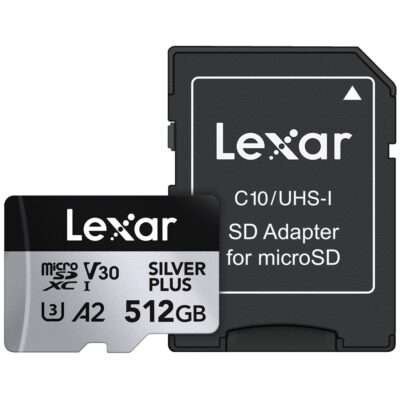 Thẻ nhớ Lexar Silver Plus microSDXC UHS-I V30 512GB - 1TB